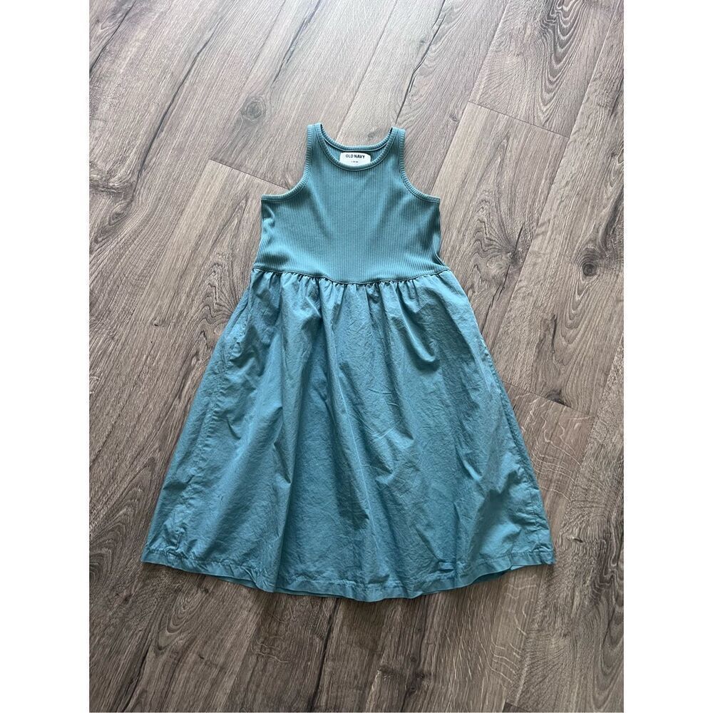 Old Navy Sleeveless Mixed Material Dress for Girls size 10-12